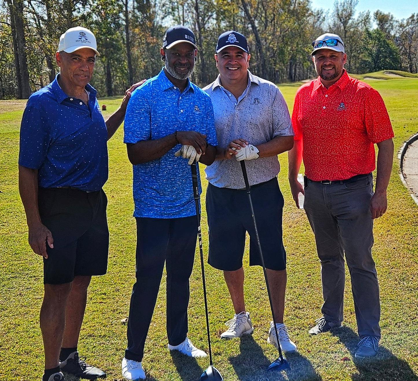 Performance Elite Polo Brilliant Blue Starburst