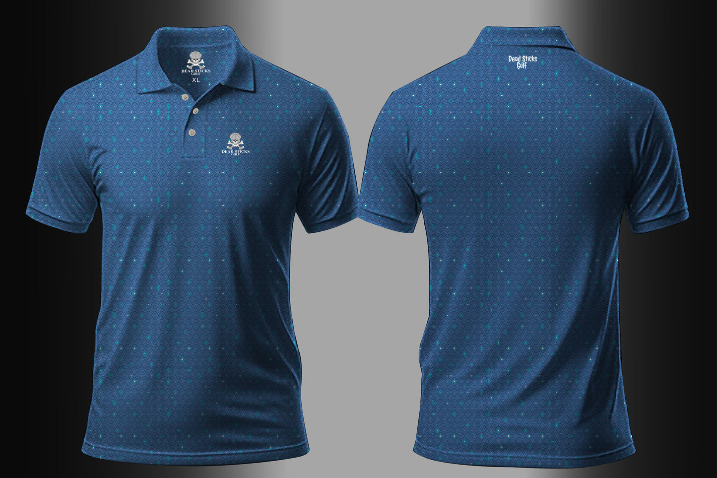 Performance Elite Polo (New design!) (Brilliant Blue Starburst)