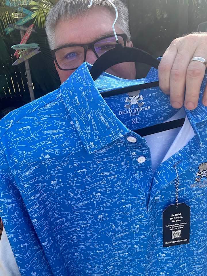 Performance Elite Polo (New design!) (Powda Blue)