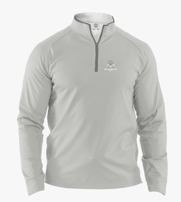 Performance Elite 1/4 zip(Light Grey) *New Design**