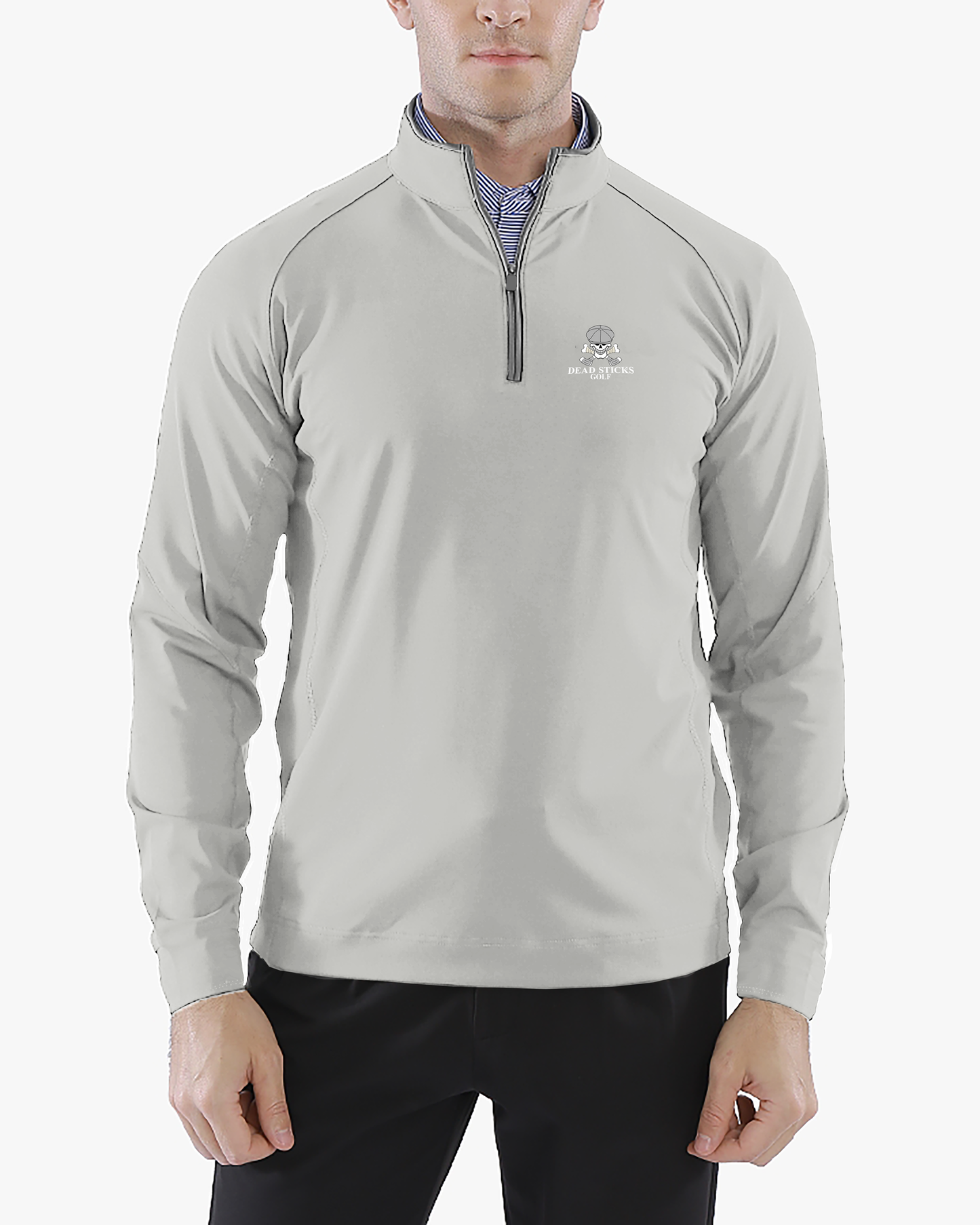 Performance Elite 1/4 zip(Light Grey) *New Design**