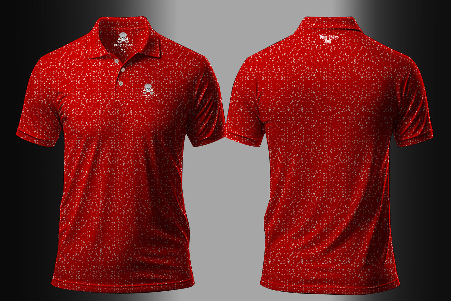 Performance Elite Polo (New design!)(Dashing Red and White)