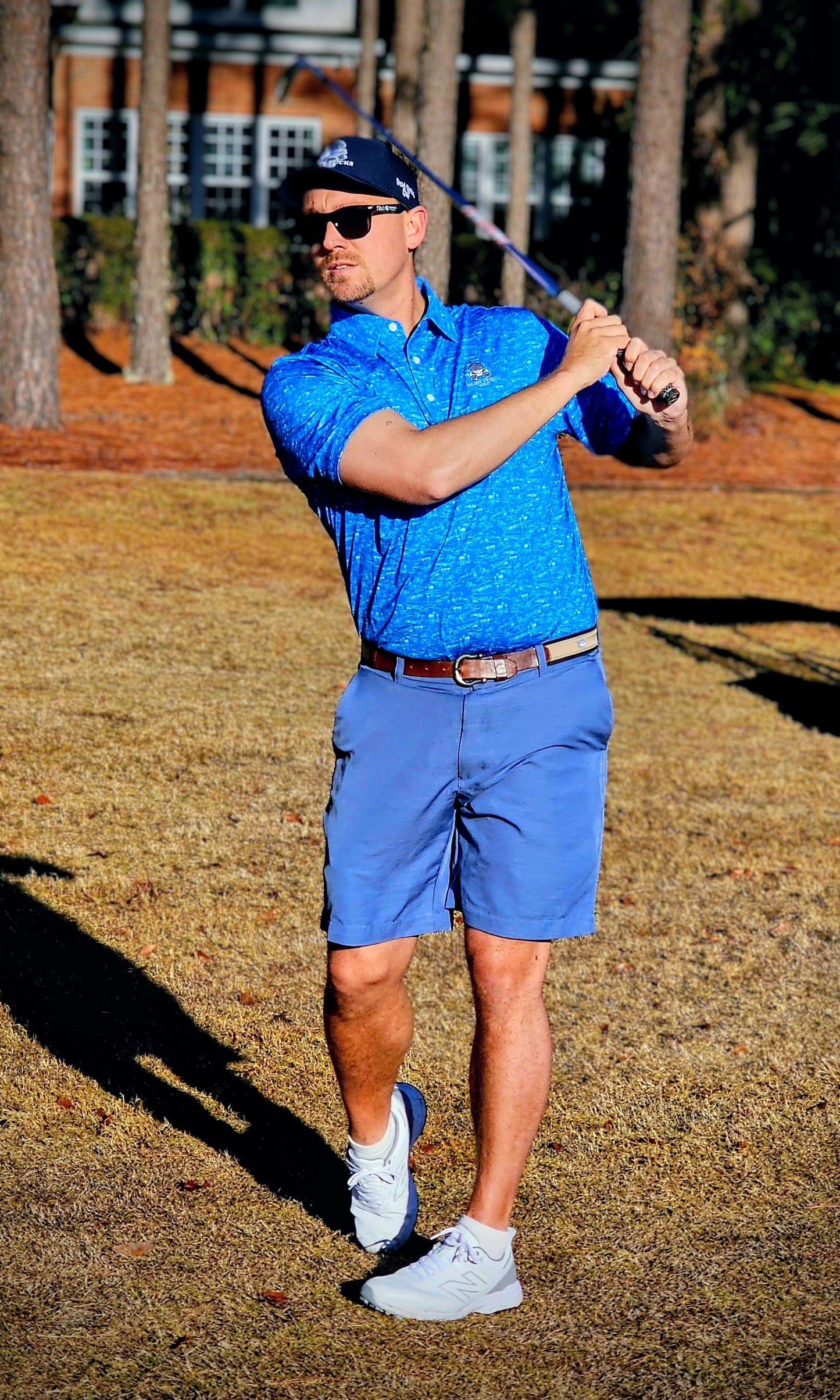 Performance Elite Dead Sticks Hat in Navy Blue