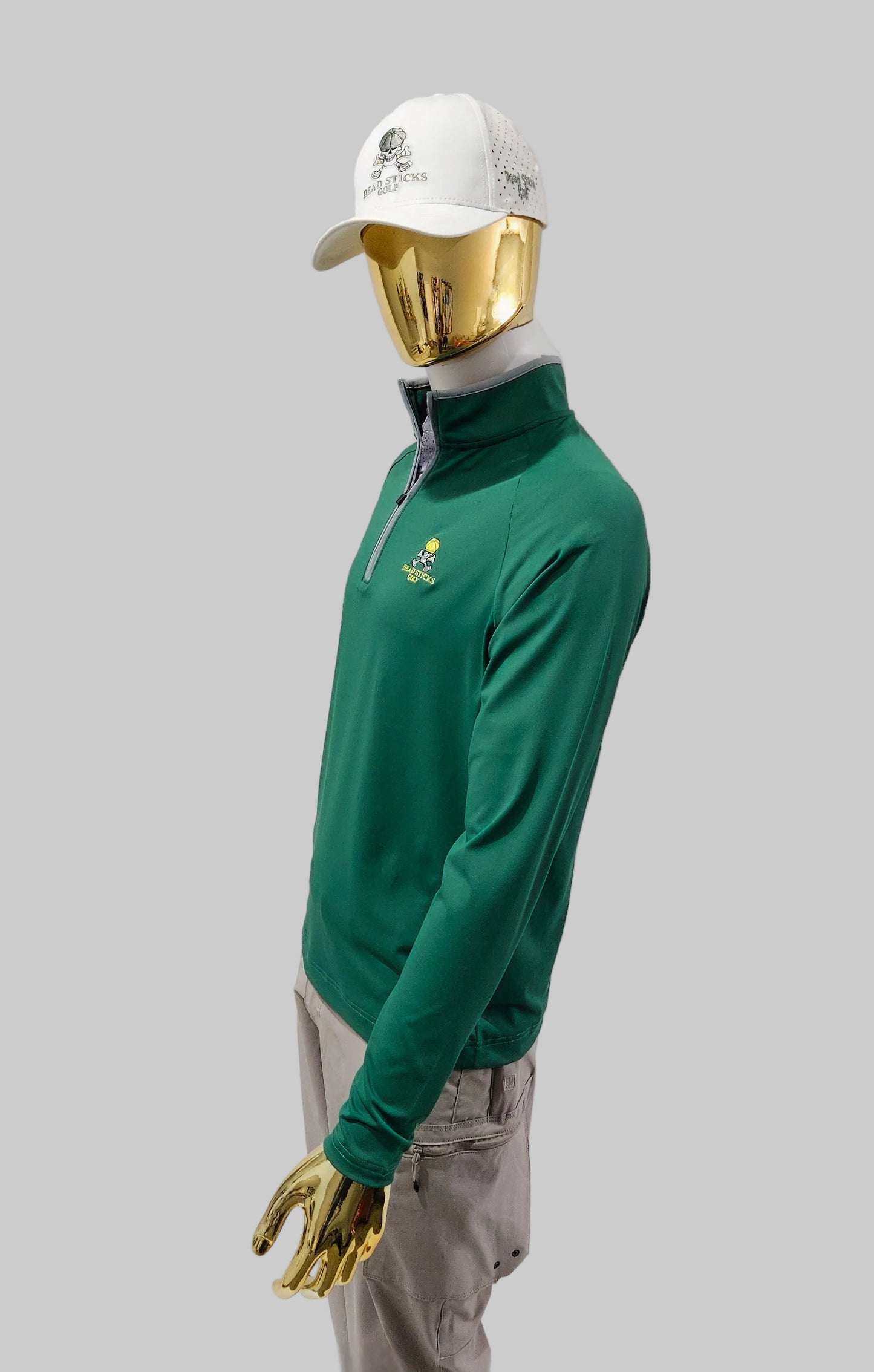 Performance Elite 1/4 zip Tournament Green