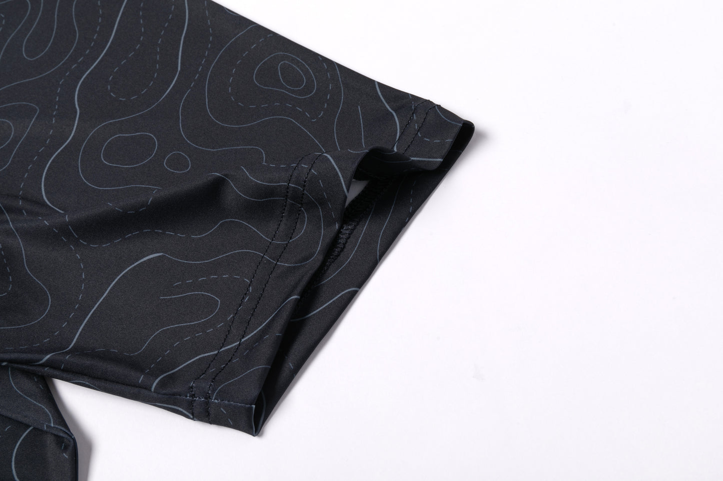 Dark Blue Topographic