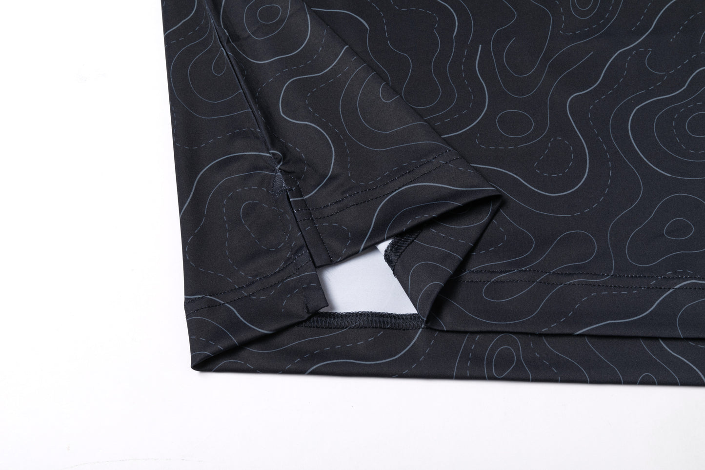 Dark Blue Topographic