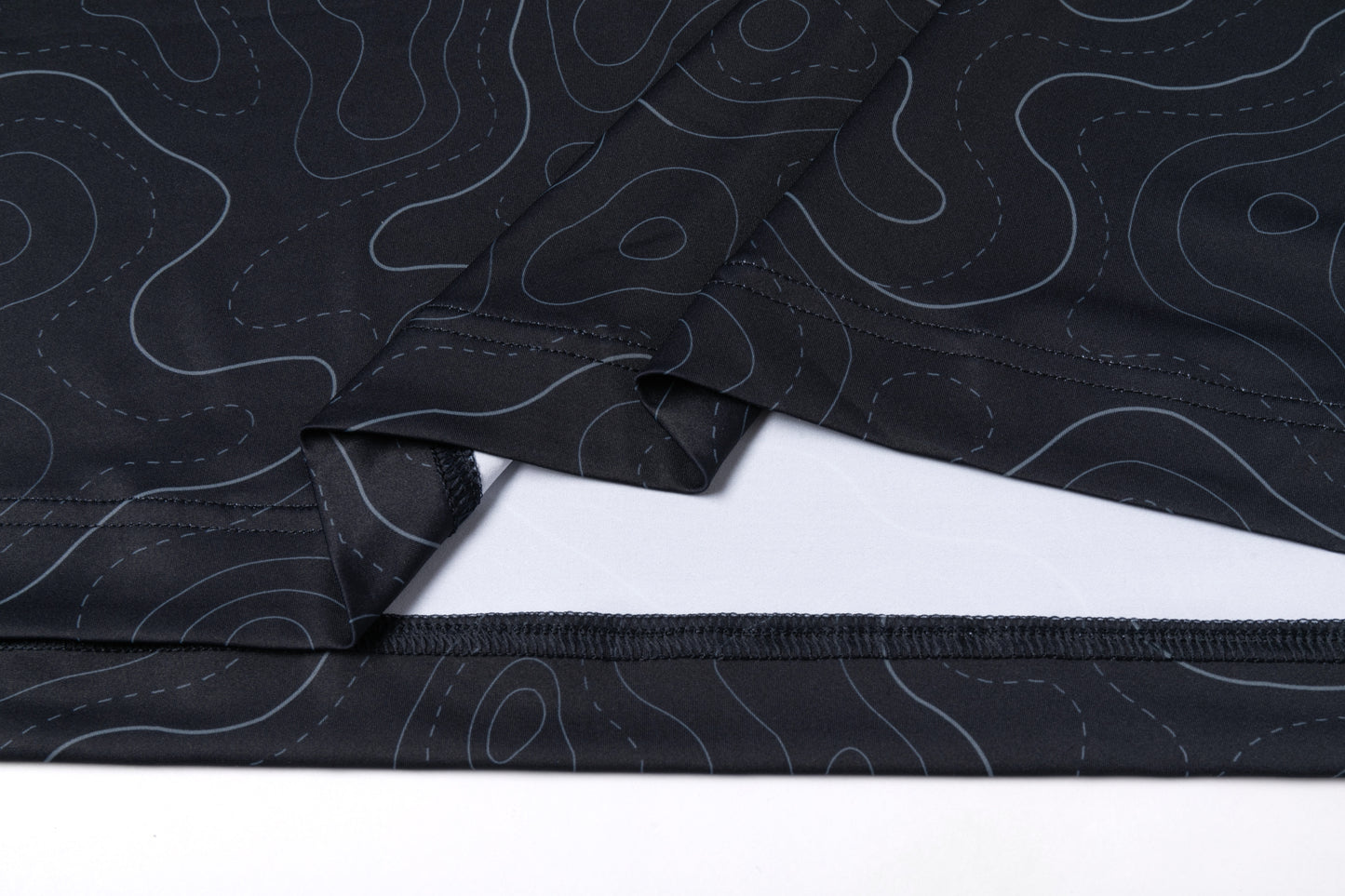 Dark Blue Topographic