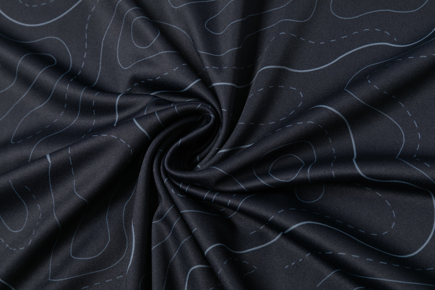 Dark Blue Topographic