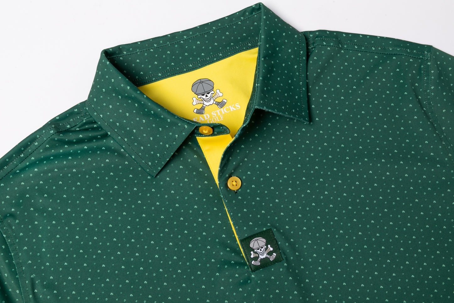 Tournament Green & Gold Polo