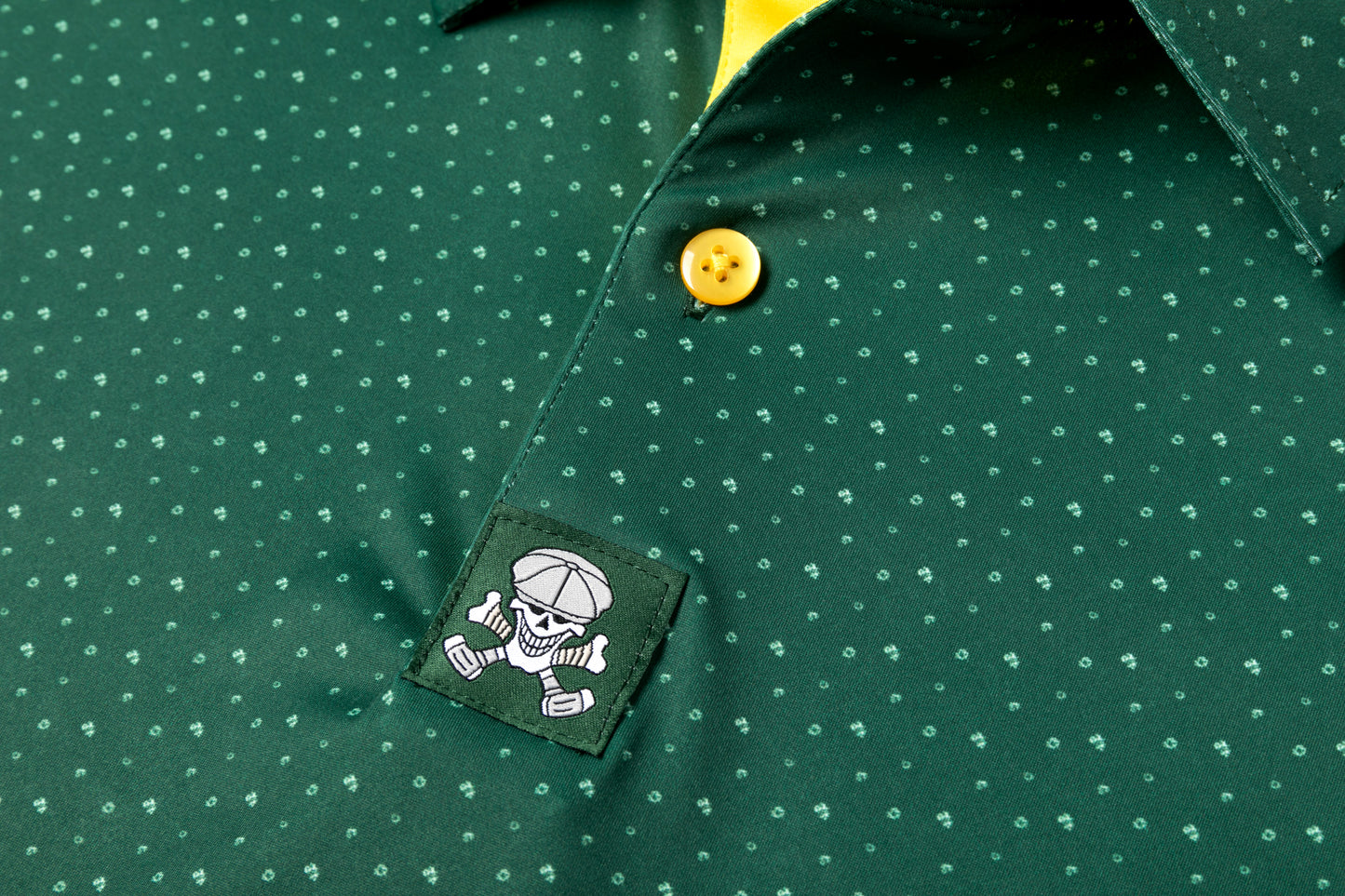 Tournament Green & Gold Polo