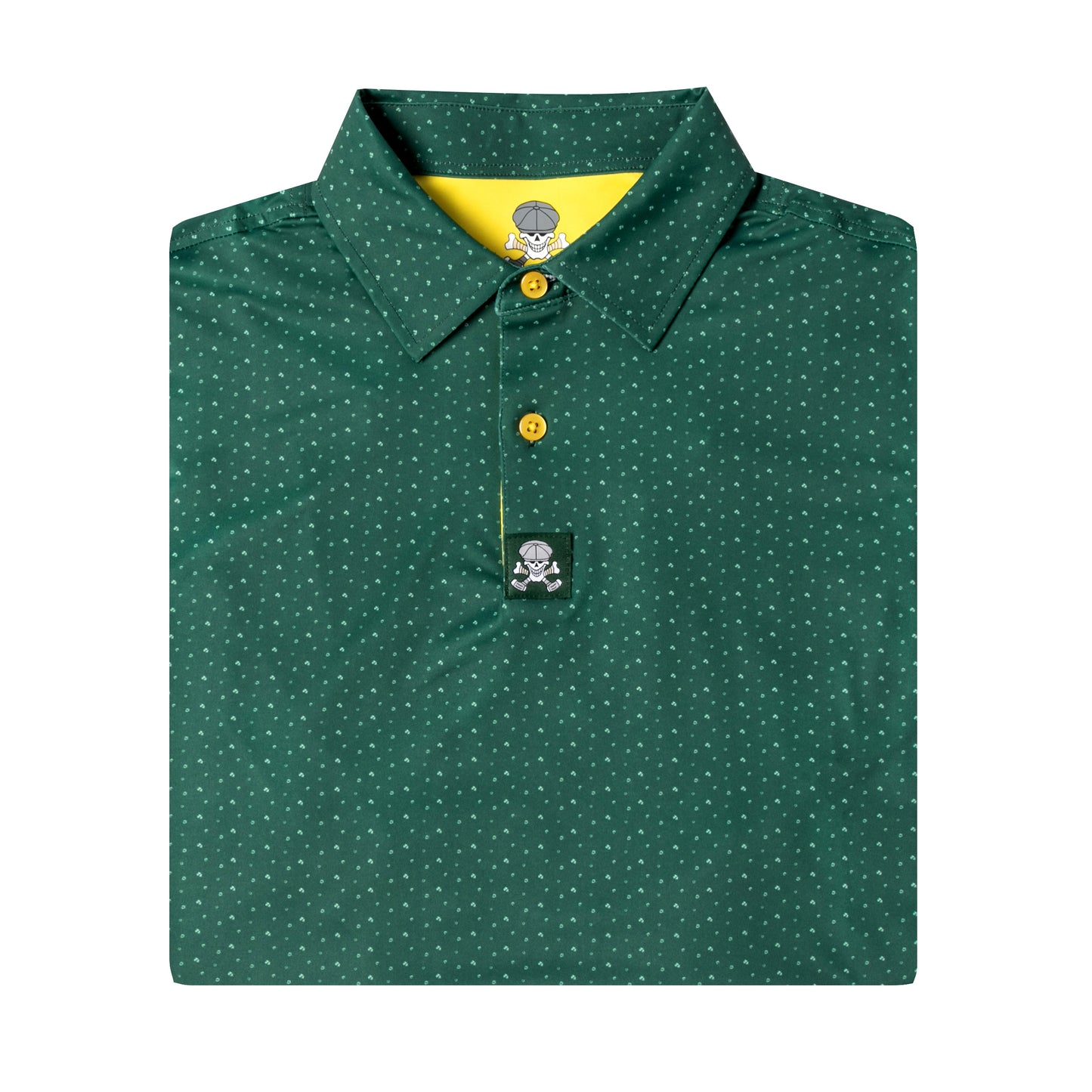 Tournament Green & Gold Polo