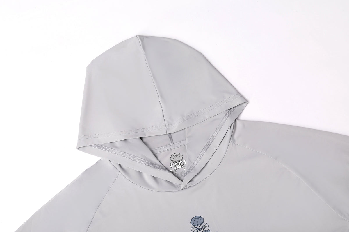 Performance Golf Hoodie- Ghost Grey
