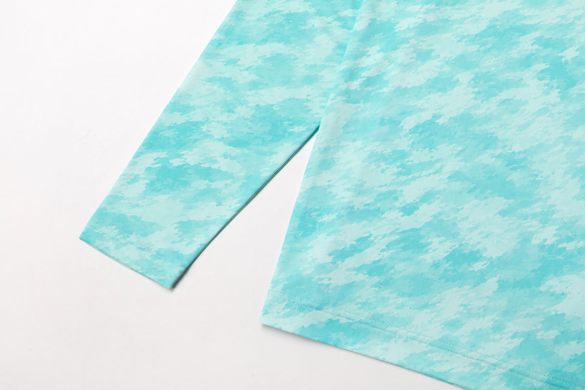 Performance Golf Hoodie-Seafoam Green
