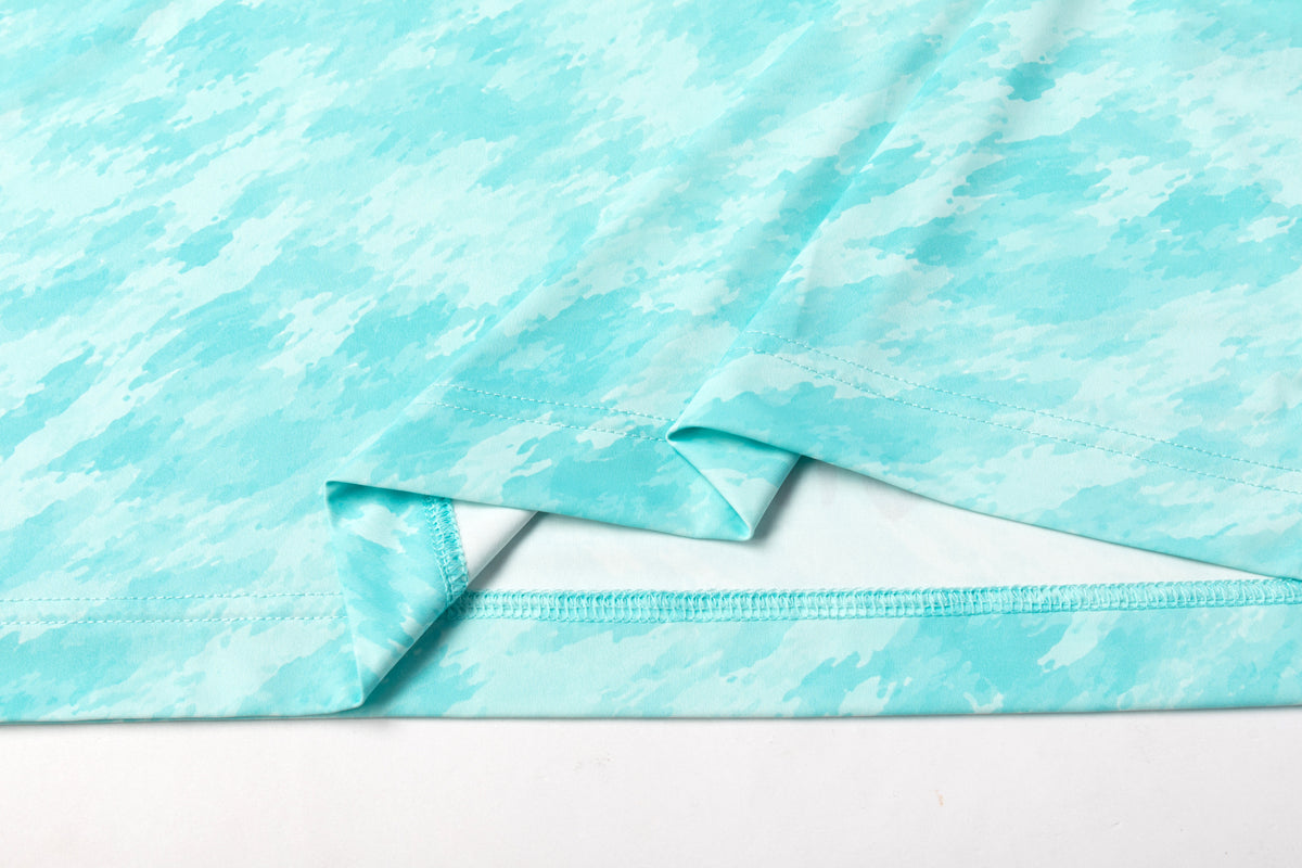 Performance Golf Hoodie-Seafoam Green