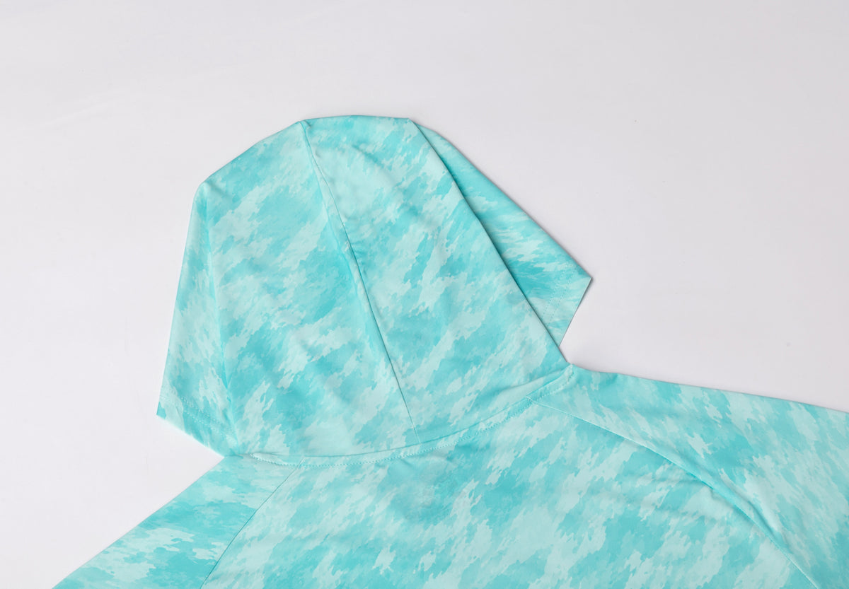 Performance Golf Hoodie-Seafoam Green