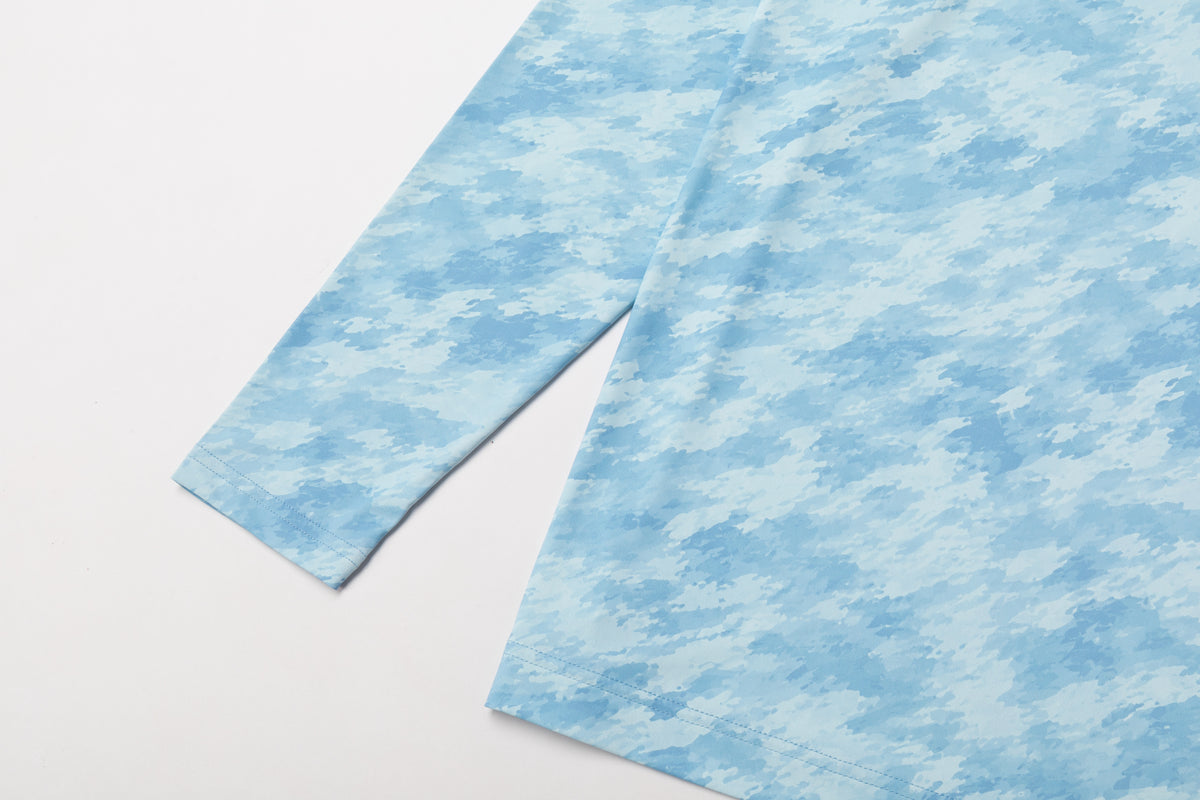 Performance Golf Hoodie-Sky Blue