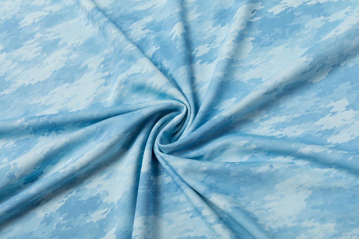 Performance Golf Hoodie-Sky Blue