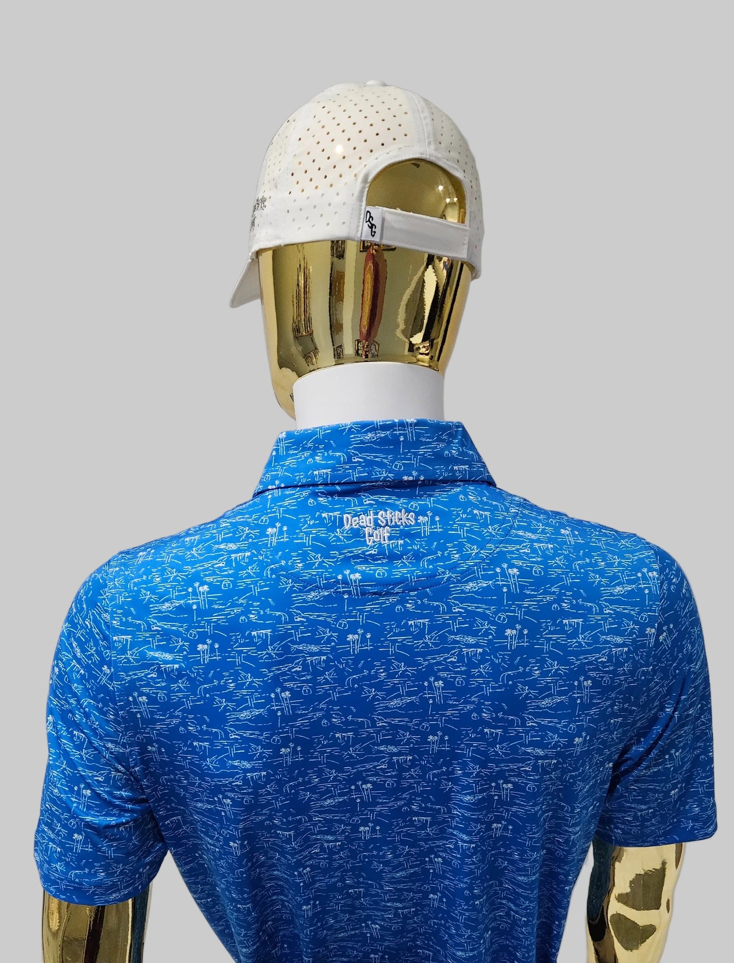 Performance Elite Polo Powda Blue