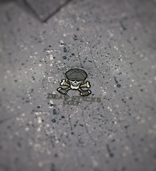 Performance Elite Polo Galactic Grey Splatter