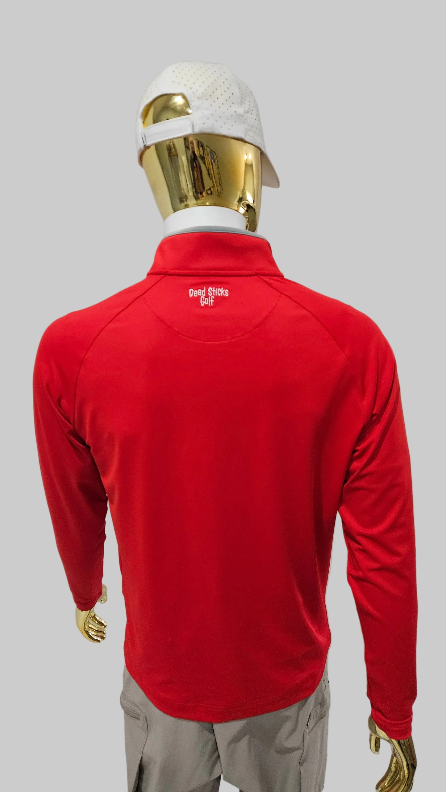 Performance Elite 1/4 zip Red