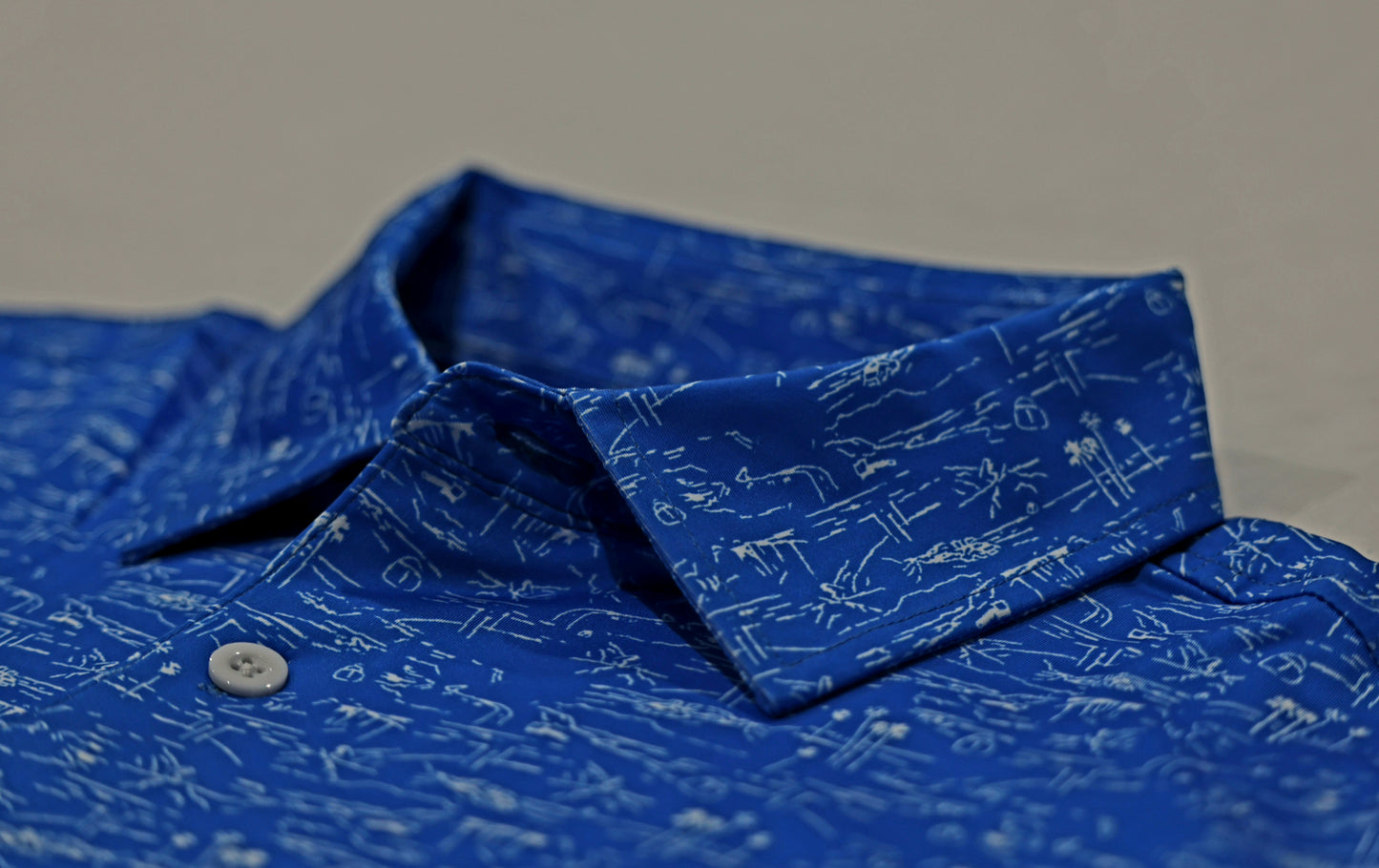 Performance Elite Polo Powda Blue