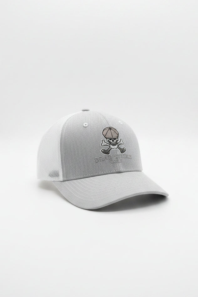 Dead Sticks Golf Trucker Hat White/Grey