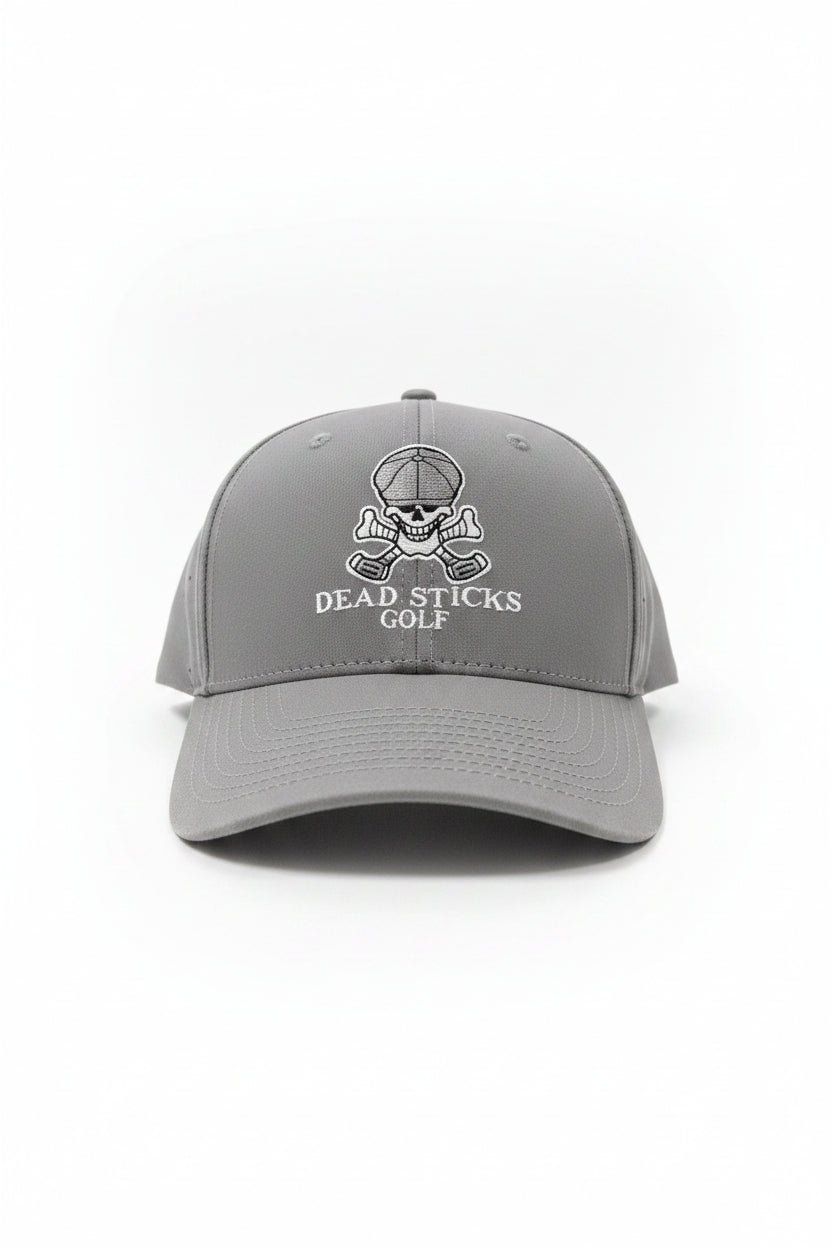 Men's Performance Golf Hat in Ghost Grey